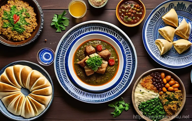 요르단에서 라마단 체험 - **Prompt:** A serene and majestic scene of the ancient city of Petra during the daylight hours of Ra...